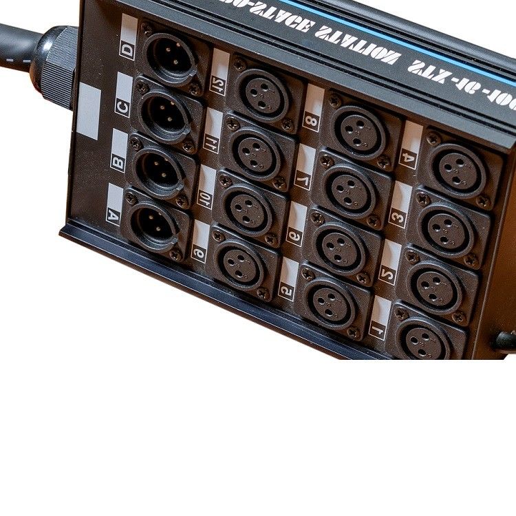 20 کانال کابل مار کم پروفایل XLR ارسال مدار برد XLR Splitter 100 فوت