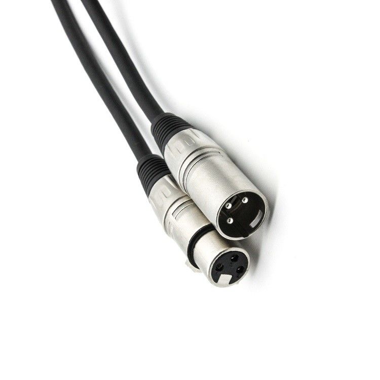 6.5mm XLR Mikrophone Cord 30ft با هادی مس بدون اکسیژن برای بلندگوها