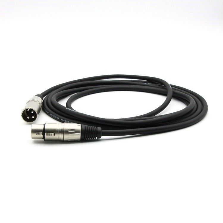 6.5mm XLR Mikrophone Cord 30ft با هادی مس بدون اکسیژن برای بلندگوها