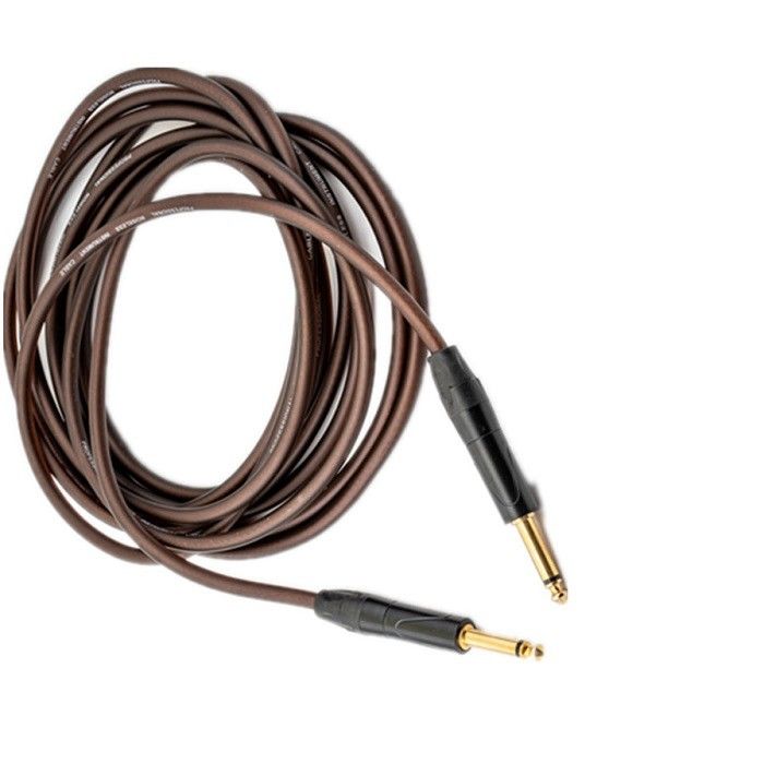 کابل صوتی گیتار بنفش ابزار کابل پیچ مستقیم به مستقیم 10ft Pro Audio Cable
