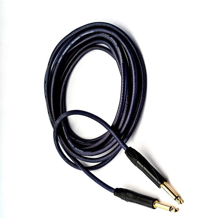 کابل صوتی گیتار بنفش ابزار کابل پیچ مستقیم به مستقیم 10ft Pro Audio Cable