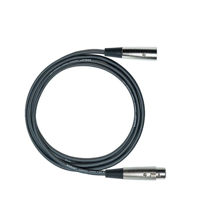 3-9m کابل های میکروفون XLR سیاه XLR مرد به XLR سیم میکروفون زن برای مخلوط کننده میکروفون