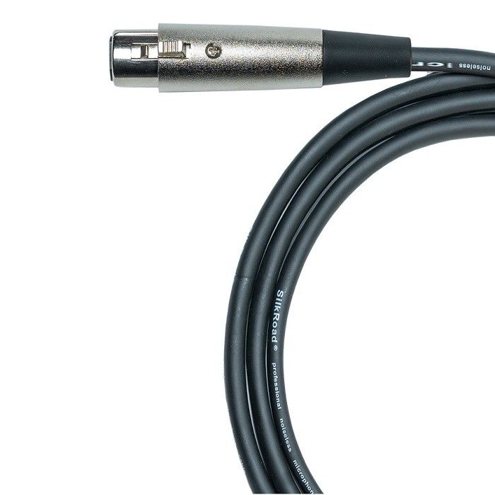 3-9m کابل های میکروفون XLR سیاه XLR مرد به XLR سیم میکروفون زن برای مخلوط کننده میکروفون