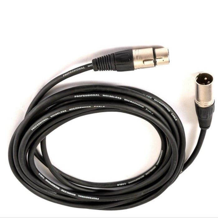 10FT XLR کابل میکروفون مرد به زن برای مخلوط کننده میکروفون