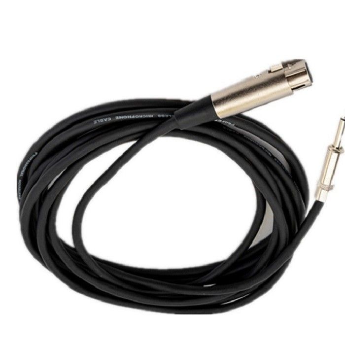 کابل های میکروفون XLR به XLR کابل های میکروفون XLR 1/4 اینچ 10 فوت کابل های میکروفون مرد به زن