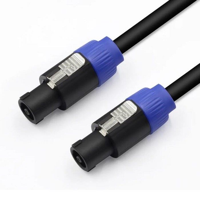 12 AWG Speakon به Speakon کابل پیچ سیم 12Gauge سیم کابل OD10mm
