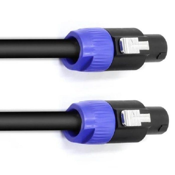 اسپيکن به اسپيکن کابل اسپيکر 4 هسته کابل اسپيکر 12 AWG سیم های پچ 12Gauge سیم های DJ