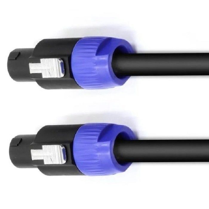 2.5mm Speaker Wire To Speakon 12 AWG Speaker Patch Cords 12 گج سیم های دی جی