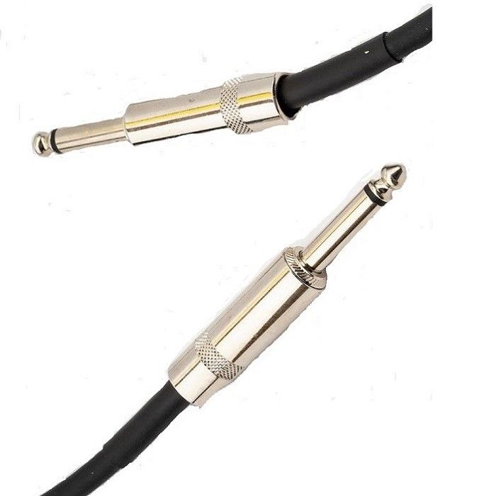 16 گج 1/4 اینچ تا 1/4 اینچ جک به جک کابل بلندگو 6.35mm سیم های صوتی 1.0SQ