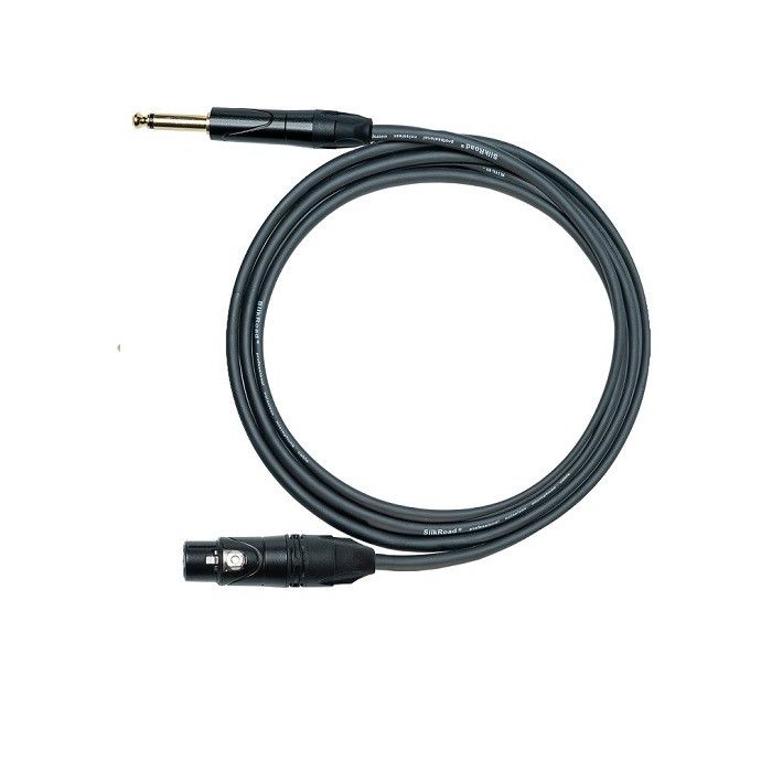 6.35mm کابل میکروفون Xlr جک 10 فوت XLR کابل XLR تا 1/4 اینچ کابل های میکروفون AWG22