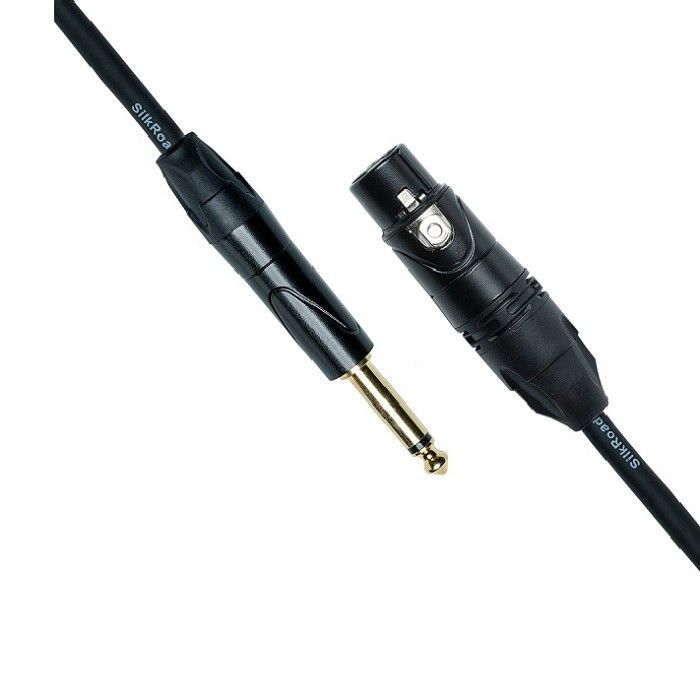 6.35mm کابل میکروفون Xlr جک 10 فوت XLR کابل XLR تا 1/4 اینچ کابل های میکروفون AWG22