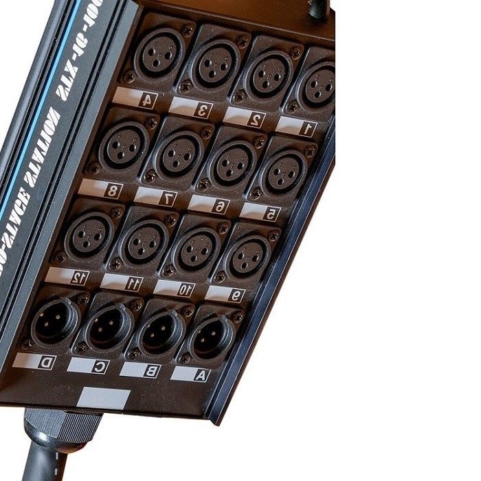 28 کانال XLR ارسال هیئت مدیره کابل مار XLR کابل تقسیم کننده برای استودیوهای ضبط