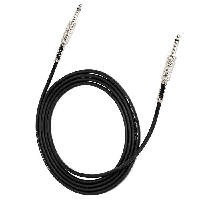 5.5mm 3m سیم صوتی ابزار کابل آمپر سیم برای گیتار باس 1/4 اینچ راست
