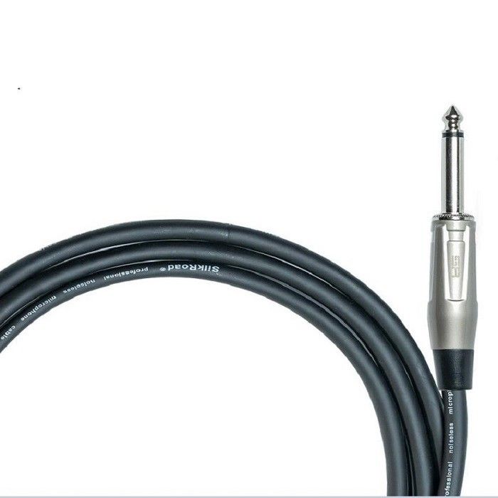 1/4 تا XLR سیم میکروفون زنانه کابل XLR سیاه کابل میکروفون 10 فوت