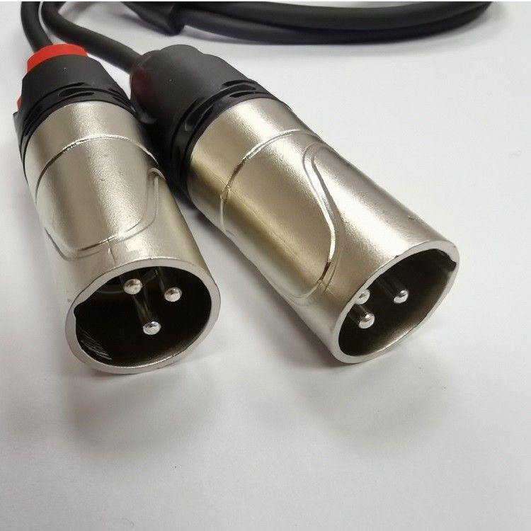 DAC C به کابل صوتی دوگانه XLR Y Splitter ساخته شده در تراشه DAC قدرتمند