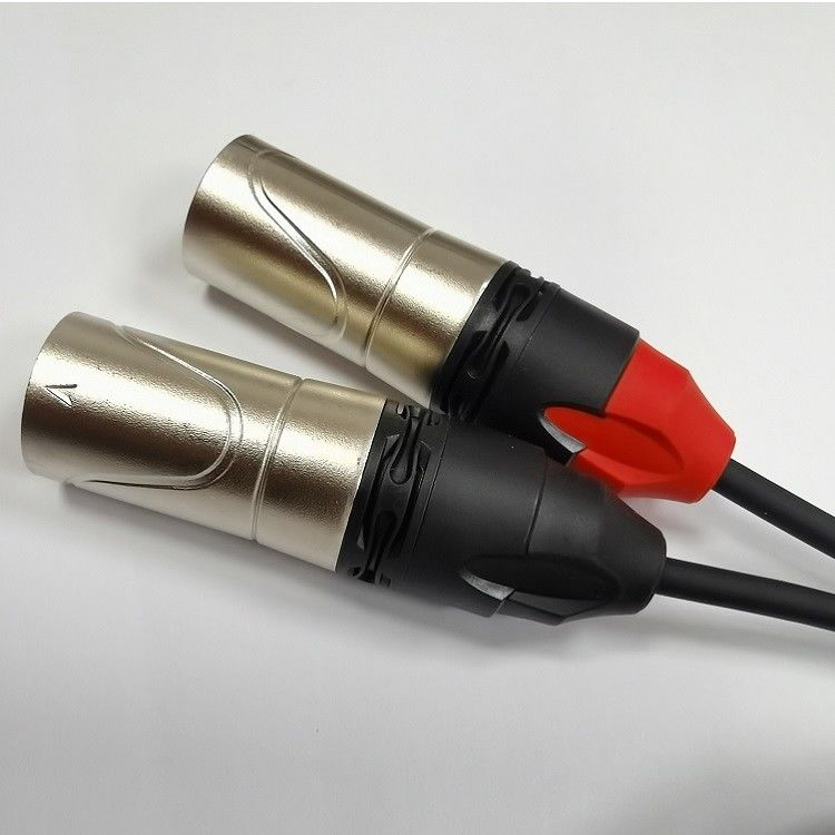 DAC C به کابل صوتی دوگانه XLR Y Splitter ساخته شده در تراشه DAC قدرتمند